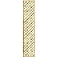 Zest - 3 x Hillside Diamond Wooden Trellis 1.83m x 0.3m 1ft Garden Screen Support