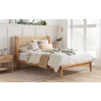Mattress Online Birlea Astrid Wooden Rattan Bed Frame Double