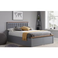 Mattress Online Birlea Phoenix Wooden Ottoman Bed Frame Small Double Grey