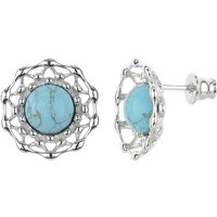 Türkis-Silberohrringe (dagen) Türkis-Silberohrringe (dagen)