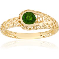 Russischer Diopsid-Goldring (Ornaments by de Melo) Russischer Diopsid-Goldring (Ornaments by de Melo)
