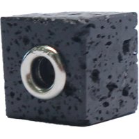 Schwarze Lava-Silberanhänger (MONOSONO COLLECTION) Schwarze Lava-Silberanhänger (MONOSONO COLLECTION)