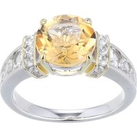 Citrin-Silberring (Adela Silber) Citrin-Silberring (Adela Silber)