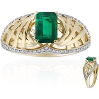 Sambia-Smaragd-Goldring (Rifkind 1894 Collection) Sambia-Smaragd-Goldring (Rifkind 1894 Collection)