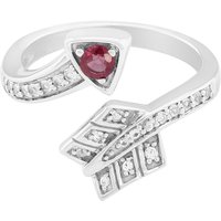 Madagaskar-Rubin-Silberring Madagaskar-Rubin-Silberring