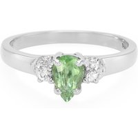 Paraiba-Turmalin-Silberring Paraiba-Turmalin-Silberring