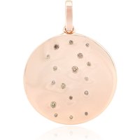 I1 Argyle-Rose de France-Brillant-Silberanhänger (Annette) I1 Argyle-Rose de France-Brillant-Silberanhänger (Annette)