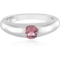 Brasilianischer Pinkfarbener Turmalin-Silberring Brasilianischer Pinkfarbener Turmalin-Silberring