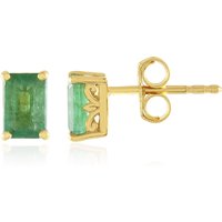 Sambia-Smaragd-Silberohrringe (Gems en Vogue) Sambia-Smaragd-Silberohrringe (Gems en Vogue)