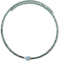 Edelstein-Stahlhalsreif (Riya) Edelstein-Stahlhalsreif (Riya)