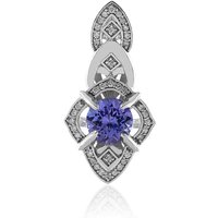 AAA-Tansanit-Goldanhänger (de Melo) AAA-Tansanit-Goldanhänger (de Melo)