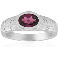 Roshoit-Granat-Silberring (Pallanova) Roshoit-Granat-Silberring (Pallanova)