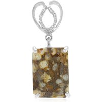 Dinosaurier-Quarz-Silberanhänger Dinosaurier-Quarz-Silberanhänger