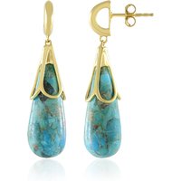 Türkis-Silberohrringe (MONOSONO COLLECTION) Türkis-Silberohrringe (MONOSONO COLLECTION)