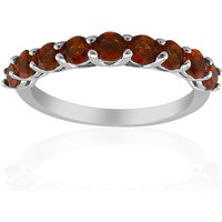 Madeira-Citrin-Silberring Madeira-Citrin-Silberring