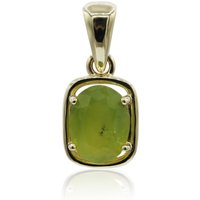 Brasilianischer Grüner Opal-Goldanhänger (Tenner Diniz) Brasilianischer Grüner Opal-Goldanhänger (Tenner Diniz)