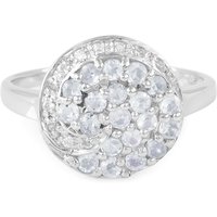 Regenbogen-Mondstein-Silberring Regenbogen-Mondstein-Silberring