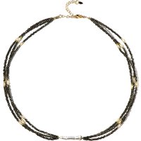 Edelstein-Silberhalskette (Riya) Edelstein-Silberhalskette (Riya)