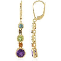 Edelstein-Silberohrringe (KM by Juwelo) Edelstein-Silberohrringe (KM by Juwelo)