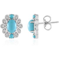 Sleeping Beauty-Türkis-Silberohrringe (Faszination Türkis) Sleeping Beauty-Türkis-Silberohrringe (Faszination Türkis)