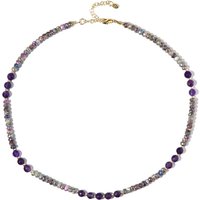 Edelstein-Silberhalskette (Riya) Edelstein-Silberhalskette (Riya)