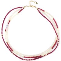 Edelstein-Silberhalskette (Riya) Edelstein-Silberhalskette (Riya)