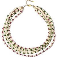 Edelstein-Silberhalskette (Riya) Edelstein-Silberhalskette (Riya)