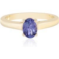 Tansanit-Goldring Tansanit-Goldring