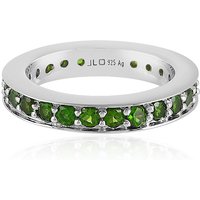 Russischer Diopsid-Silberring Russischer Diopsid-Silberring