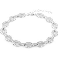 Zirkon-Silberarmband Zirkon-Silberarmband