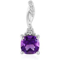 Sibirischer Amethyst-Silberanhänger Sibirischer Amethyst-Silberanhänger