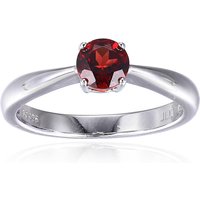 Mosambik-Granat-Silberring Mosambik-Granat-Silberring