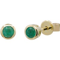 AAA-Sambia-Smaragd-Goldohrringe AAA-Sambia-Smaragd-Goldohrringe