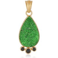 Uwarowit-Silberanhänger (Bali Barong) Uwarowit-Silberanhänger (Bali Barong)