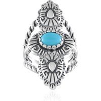 Sleeping Beauty-Türkis-Silberring (Desert Chic) Sleeping Beauty-Türkis-Silberring (Desert Chic)
