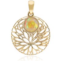 AAA-Welo-Opal-Goldanhänger (Ornaments by de Melo) AAA-Welo-Opal-Goldanhänger (Ornaments by de Melo)