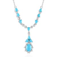 Sleeping Beauty-Türkis-Silbercollier (Faszination Türkis) Sleeping Beauty-Türkis-Silbercollier (Faszination Türkis)