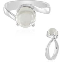 Grüner Mondstein-Silberring (KM by Juwelo) Grüner Mondstein-Silberring (KM by Juwelo)