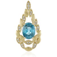 Ratanakiri-Zirkon-Goldanhänger (de Melo) Ratanakiri-Zirkon-Goldanhänger (de Melo)