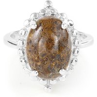 Dinosaurier-Quarz-Silberring Dinosaurier-Quarz-Silberring