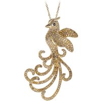 SI2 Fancy-Brillant-Goldhalskette (CIRARI) SI2 Fancy-Brillant-Goldhalskette (CIRARI)