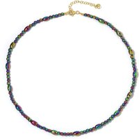 Mystik-Hämatit-Silberhalskette Mystik-Hämatit-Silberhalskette