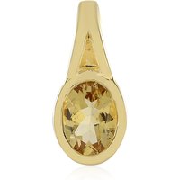 Gelber Beryll-Silberanhänger Gelber Beryll-Silberanhänger