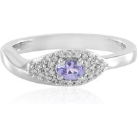 Tansanit-Silberring Tansanit-Silberring