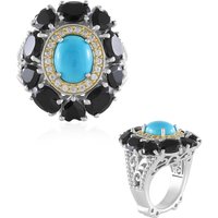 Sleeping Beauty-Türkis-Silberring (Dallas Prince Designs) Sleeping Beauty-Türkis-Silberring (Dallas Prince Designs)