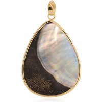 Pinctada-Perlmutt-Silberanhänger (Bali Barong) Pinctada-Perlmutt-Silberanhänger (Bali Barong)