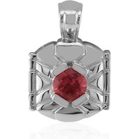 Brasilianischer Pinkfarbener Turmalin-Silberanhänger (Remy Rotenier) Brasilianischer Pinkfarbener Turmalin-Silberanhänger (Remy Rotenier)