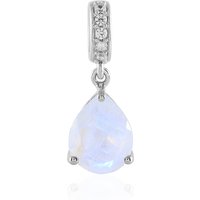 Regenbogen-Mondstein-Silberanhänger Regenbogen-Mondstein-Silberanhänger