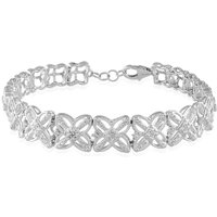 Zirkon-Silberarmband Zirkon-Silberarmband