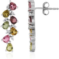 Turmalin-Silberohrringe Turmalin-Silberohrringe